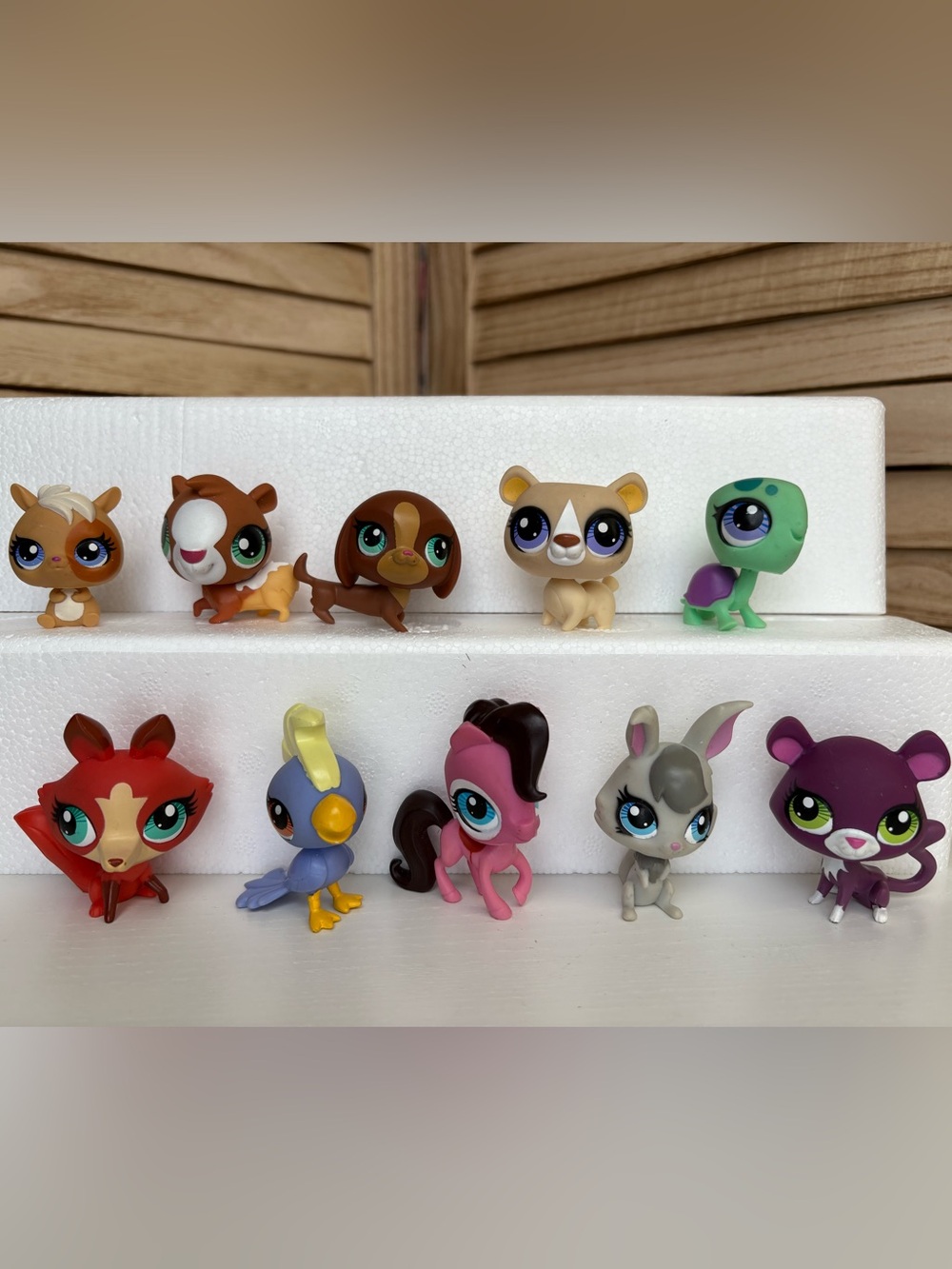Littlest Pet Shop Set of 10 Toys R Us Exclusive Collector’s Pack Limited Edition